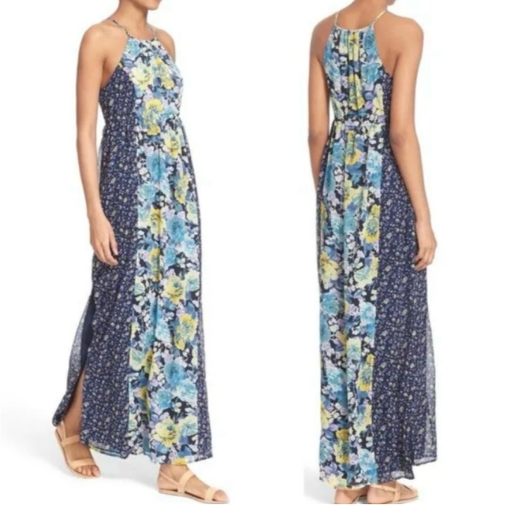 Joie silk maxi dress size 8